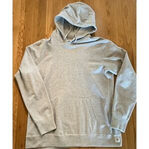 Reigning Champ Hoodie XL Heather Gray Pullover Made in Canada Sweatshirt